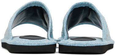 Tilbehør BY FAR BY FAR Ari Stud Slides Blå | 23CRARSDNMSTD, 1