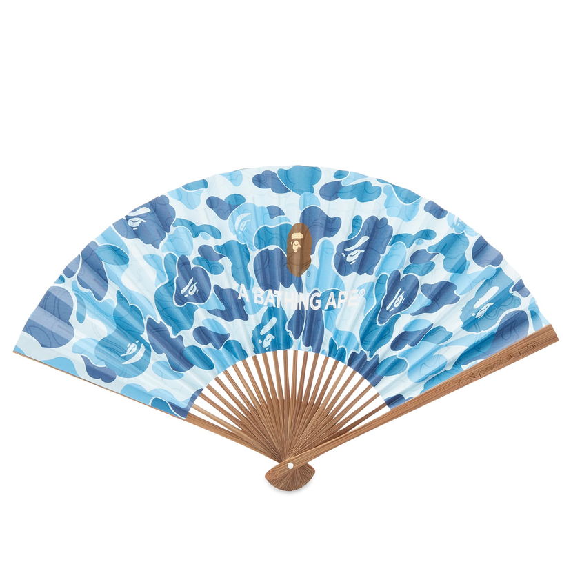 Home decor BAPE ABC Folding Fan Blå | 001GDK301040M-GRN