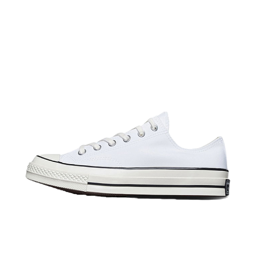 Sneakers og sko Converse Chuck 70 Vintage White Black Egret Hvid | A02306C