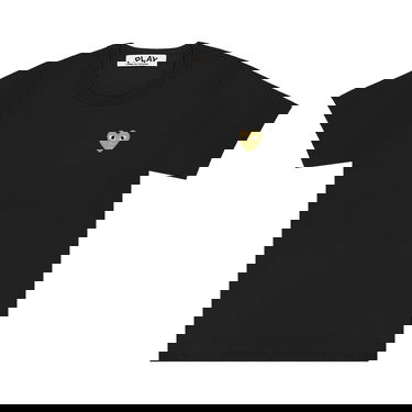 T-shirt Comme des Garçons PLAY Gold Heart T-Shirt Sort | AZ T215 051 1, 1