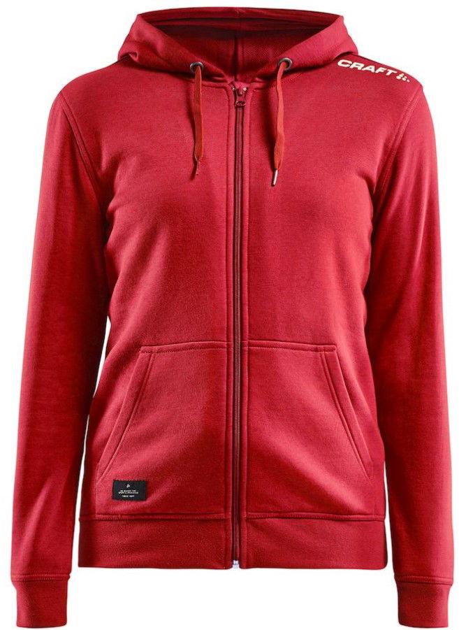 Sweatshirt Craft Craft Community FZ Hoodie Rød | 1908906-430000