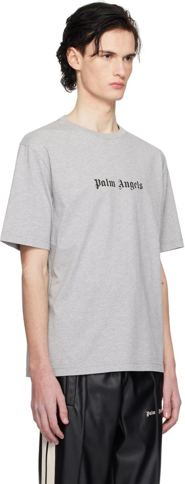 T-shirt Palm Angels Slim Fit T-Shirt Grå | PMAA089C99JER0030810, 1