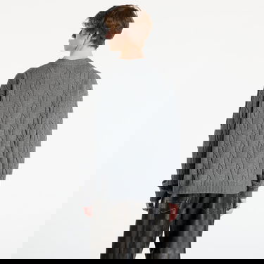 Sweater New Era MLB New York Yankees Cable Knit V-Neck Cardigan Grå | 60758743, 2