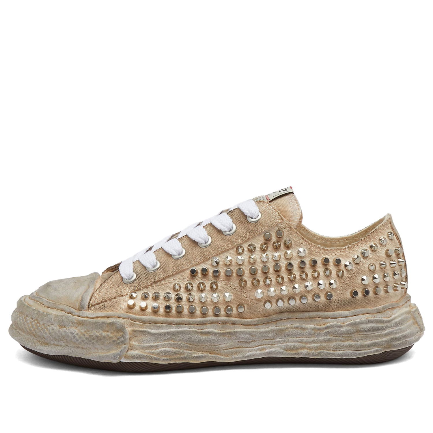 Sneakers og sko Maison MIHARA YASUHIRO Peterson 23 Original Low Studded Beige | A13FW715-WH, 0