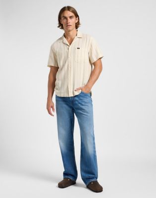 Skjorte Lee Lee 2 Pocket Camp Shirt Beige | 112363920, 1