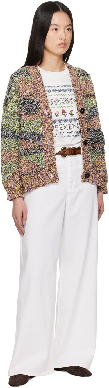 Sweater Max Mara Weekend Max Mara Bric Knit Cardigan Flerfarvet | 2515341021600, 3