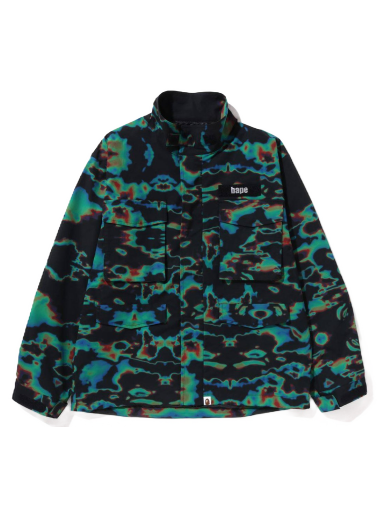 Jakke BAPE Thermography Loose Fit M-65 Jacket Grøn | 1J30-140-009