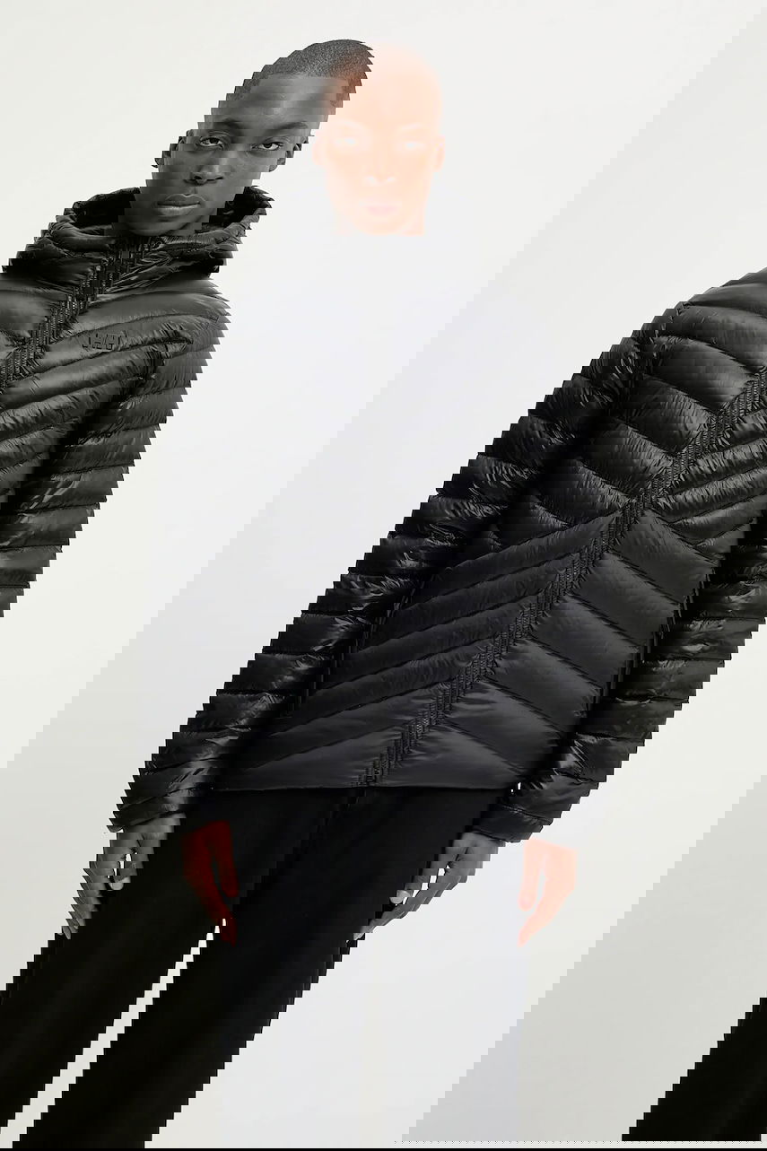 Puffer jakke Helly Hansen STOWE Hooded Winter Down Jacket Sort | 54494, 0