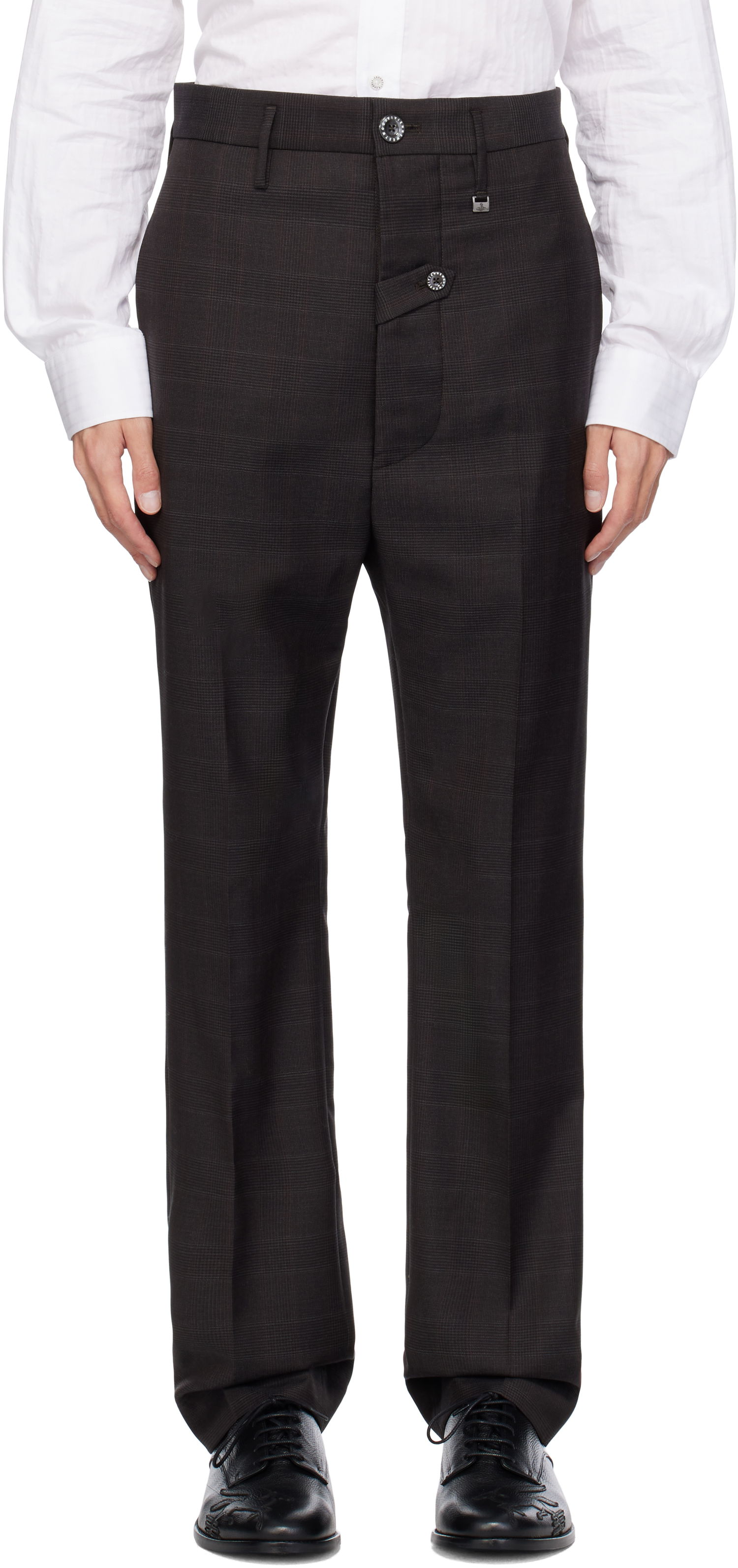 Bukser Vivienne Westwood Pull Down Trousers Brun | 2F01000D-W00YX-, 0
