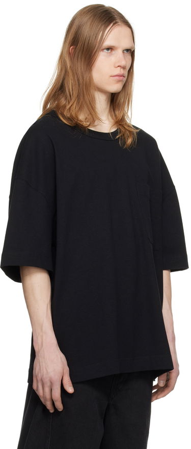 T-shirt LEMAIRE Boxy Pocket T-Shirt Blå | TO1165 LJ1010, 4