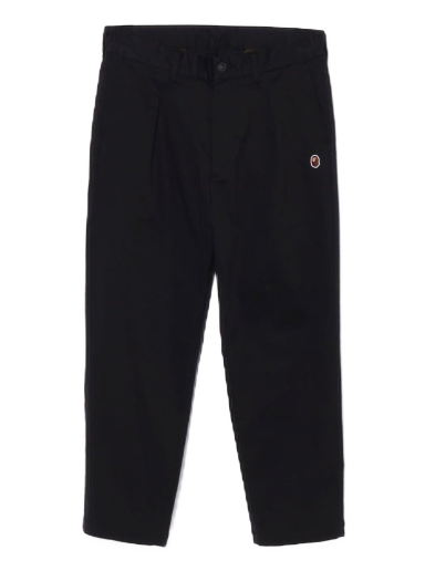 Joggingbukser BAPE One Point Relaxed Fit Chino Pants Sort | 1I80-152-017