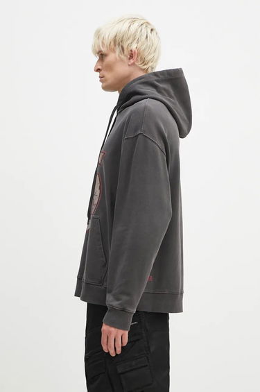 Sweatshirt Ksubi Biggie Hoodie Grå | MFA24FL017, 1