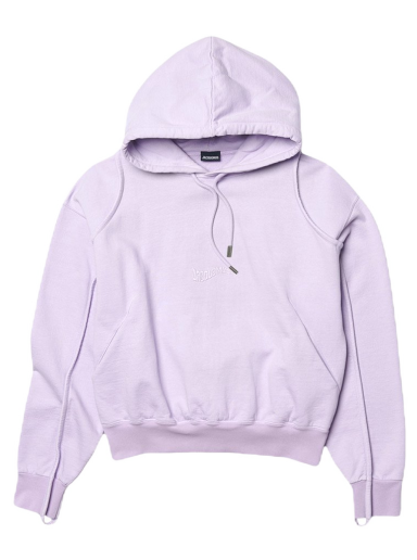 Sweatshirt Jacquemus Le Camargue Clay Logo Lilla | 226JS053-2087-640