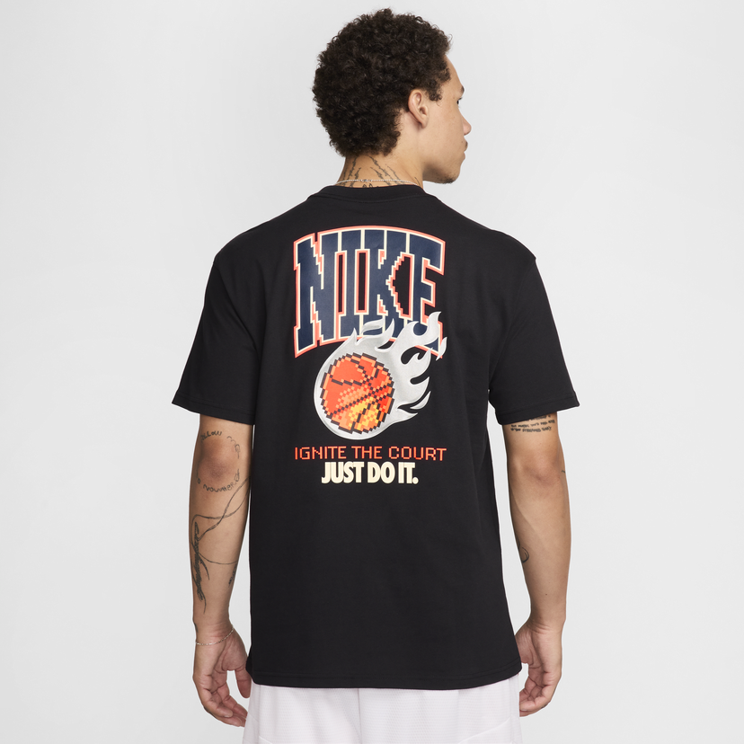 T-shirt Nike Max90 Sort | FZ8081-010