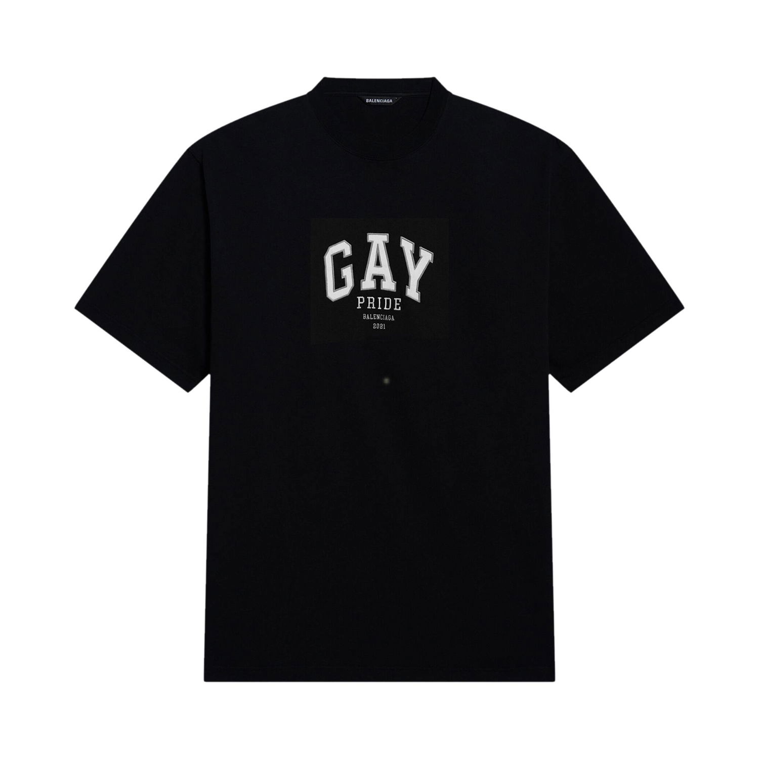 T-shirt Balenciaga Pride 2021 Oversized Tee Sort | 651795 TLV93 1000, 1