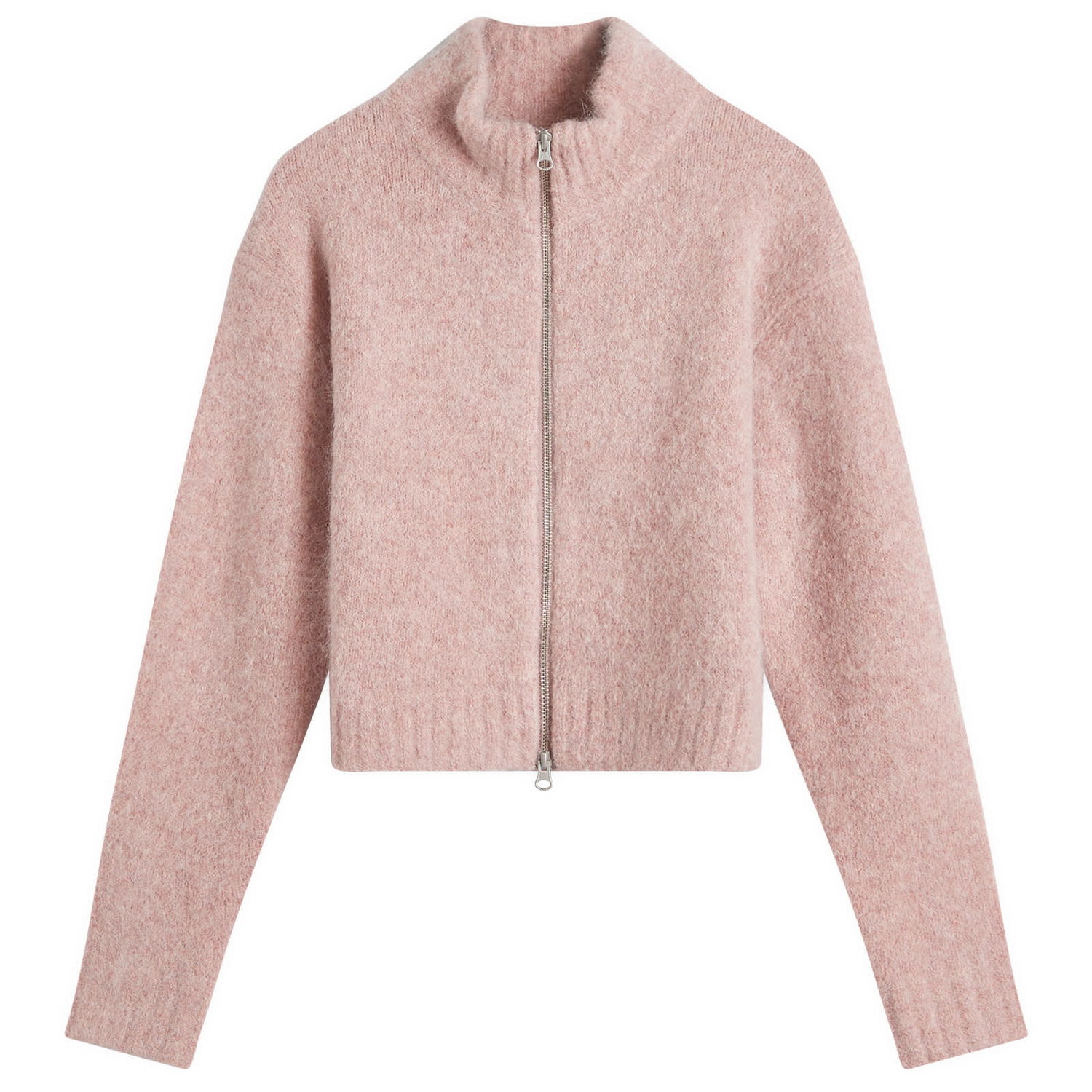 Sweater Samsoe Samsoe Samsøe Samsøe Sajeanne Zip Cardigan Lyserød | F24400072, 0