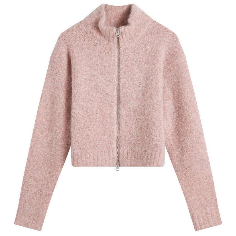 Sweater Samsoe Samsoe Samsøe Samsøe Sajeanne Zip Cardigan Lyserød | F24400072