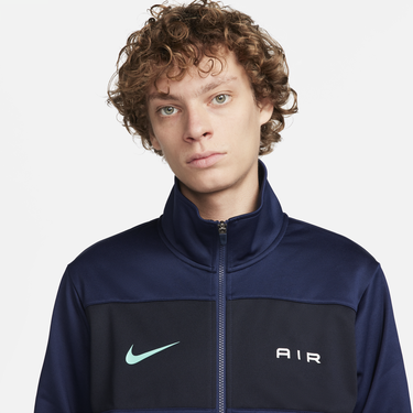 Jakke Nike Air Tracksuit Jacket Mørkeblå | FQ8808-410, 4
