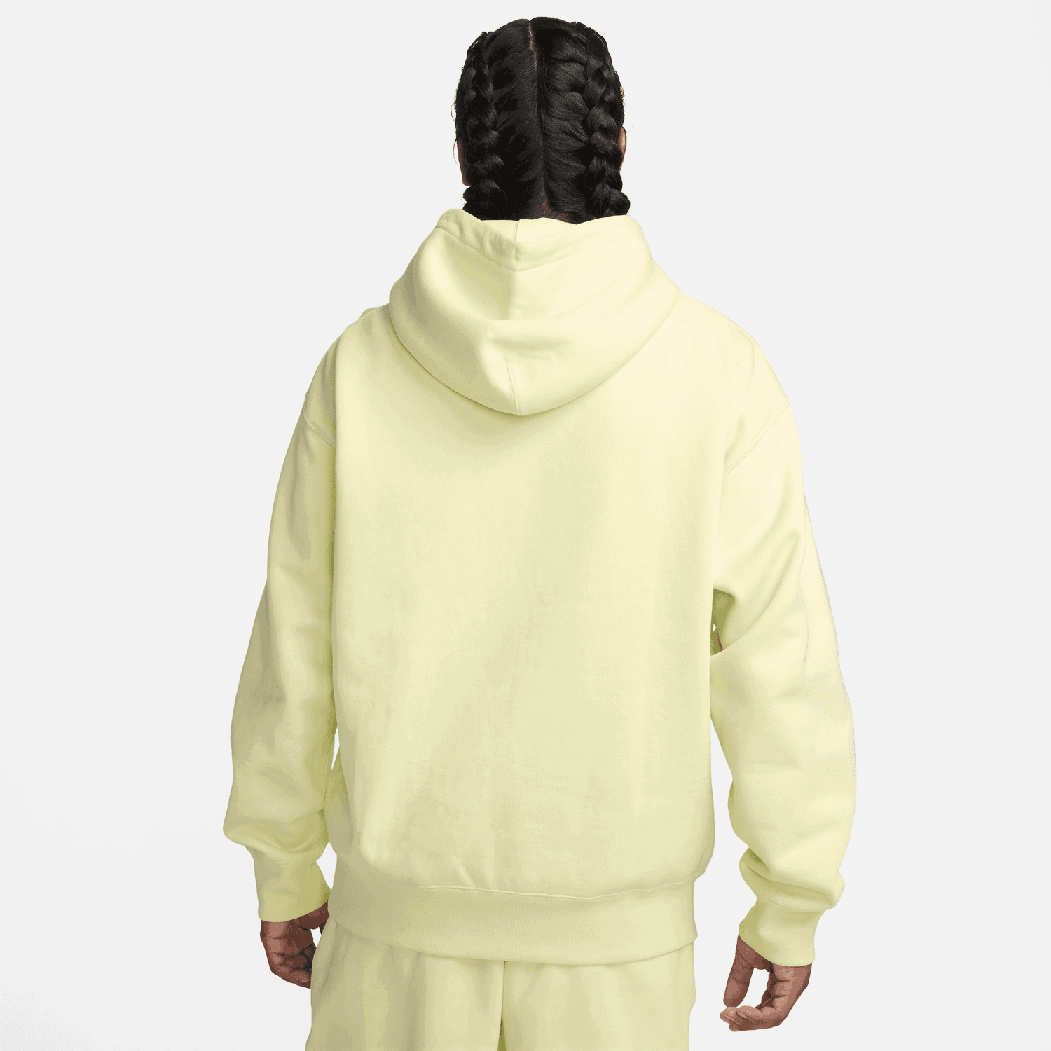 Sweatshirt Nike Solo Swoosh Fleece Hoodie Gul | DX1355-331, 1