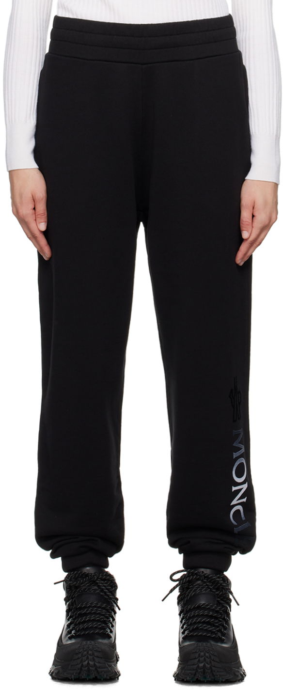 Bukser Moncler Flocked Lounge Sort | I20938H00013809KR, 0