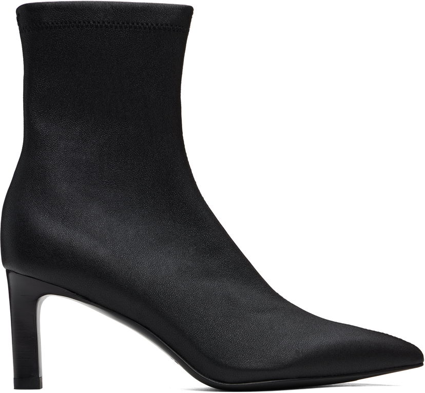 Tøj rag & bone rag & bone Britt Leather Boots Sort | WFF24FF025LE25