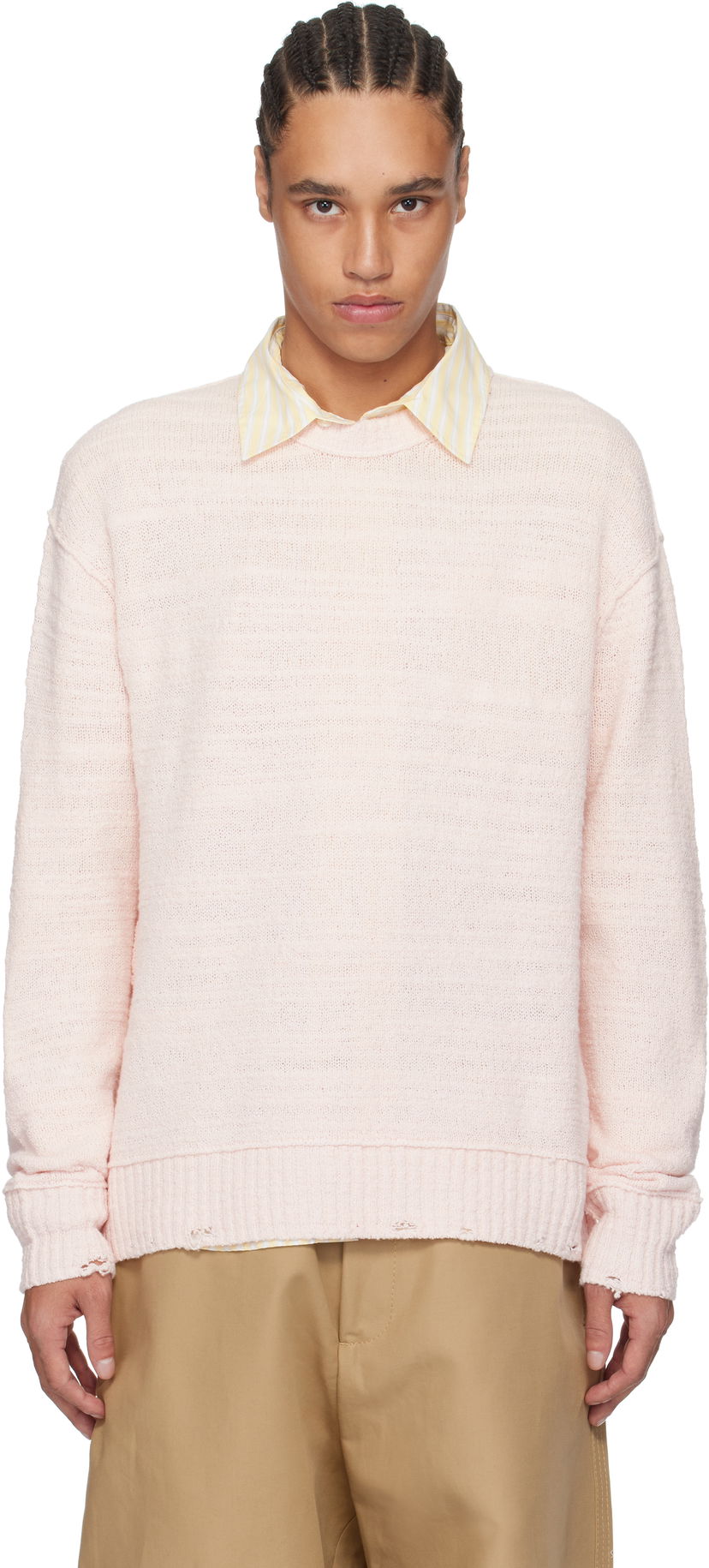 Sweater Acne Studios Acne Studios Knit Sweater Lyserød | B60361-
