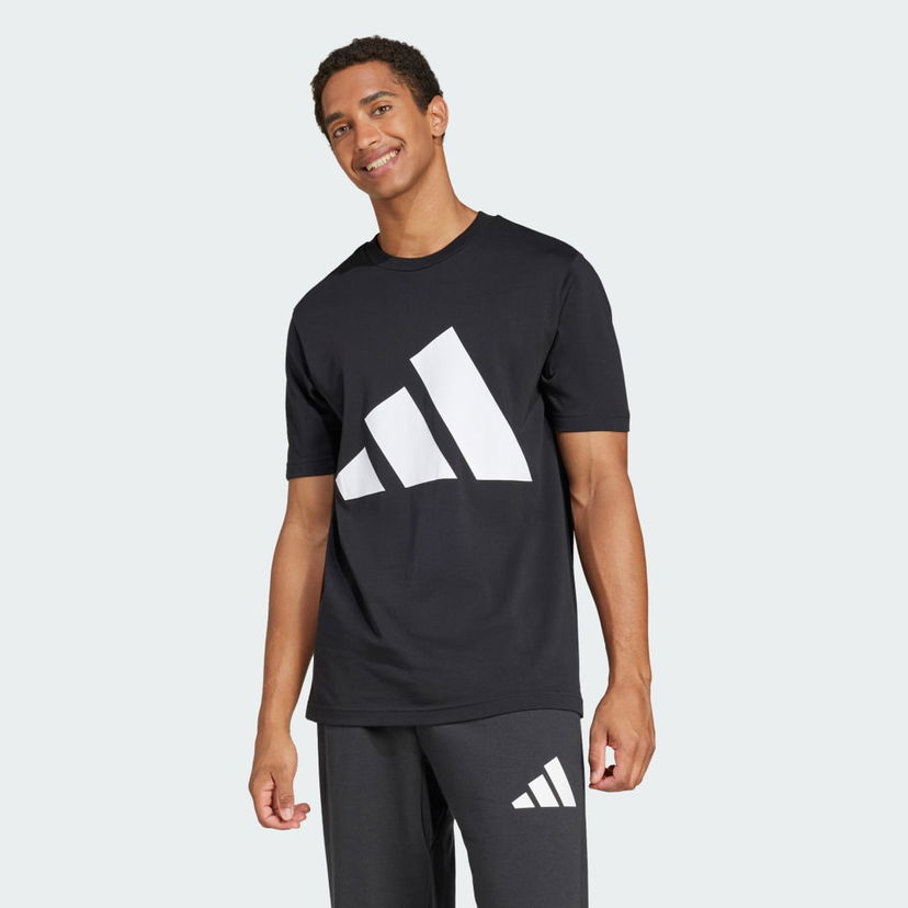 T-shirt adidas Performance Essentials Big Logo Graphic T-Shirt Sort | JE8945