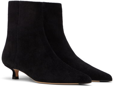 Skopleje Aeyde Aeyde Sofie Suede Kitten Heel Ankle Boots Sort | A11-AB-RMAP35KT-222-800-022, 3