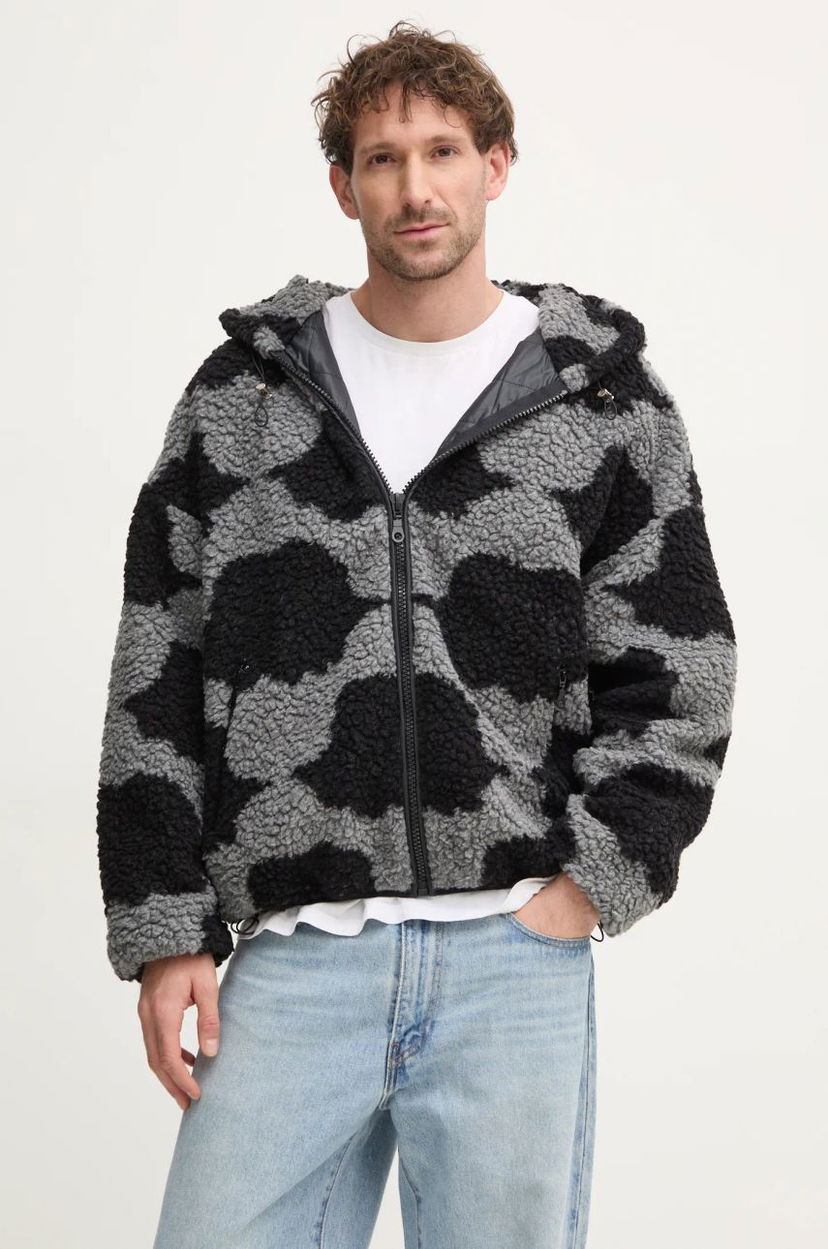 Sweatshirt Fiorucci Fiorucci Cloud Print Fleece Jacket Flerfarvet | U01FMOJA092FL01BK01