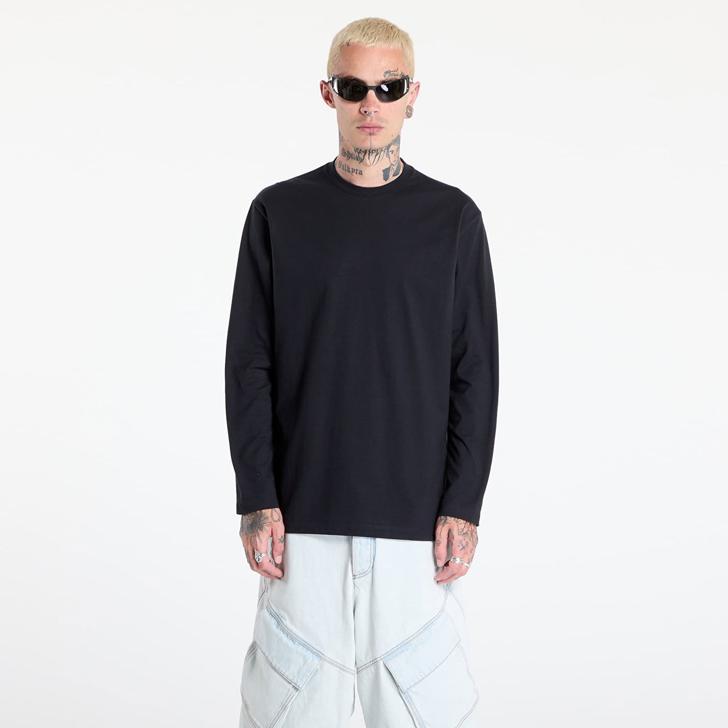 T-shirt Y-3 Y-3 Graphic Long Sleeve Tee Sort | JX4747, 0
