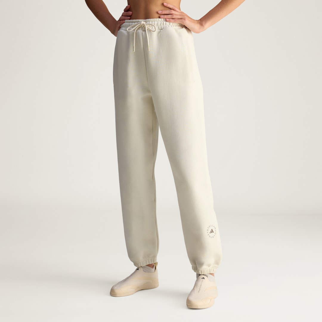 Joggingbukser adidas Performance adidas by Stella McCartney Loose Sweatpants Beige | JW7023, 0