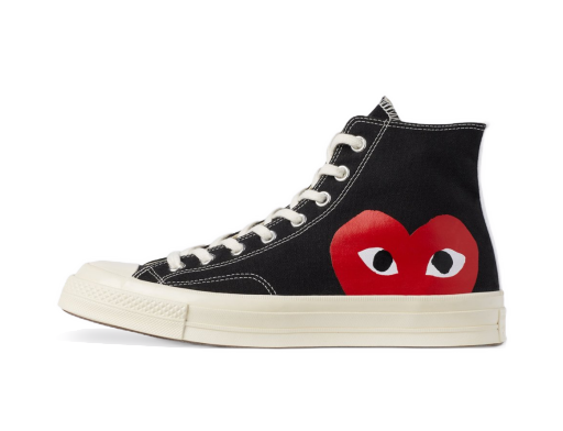 Sneakers og sko Converse Comme des Garçons x Chuck Taylor All Star Hi "Play" Sort | 150204C