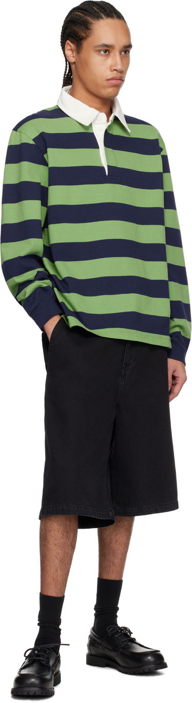 Polo skjorte Palmes Striped Rugby Polo Grøn | P15-0028-638, 3