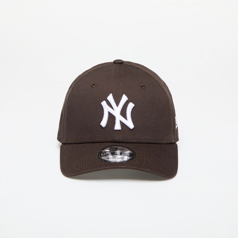 Kasket New Era New York Yankees League Essential 9FORTY Adjustable Cap Dark Brown Brun | 60471458