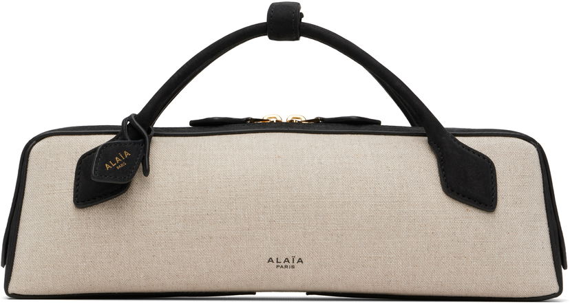 Håndtaske Alaïa ALAÏA Le Teckel Clutch Bag Sort | AA1S06026CA582