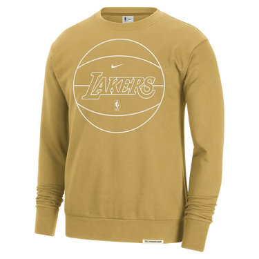 Sweater Nike Dri-FIT NBA Los Angeles Lakers Standard Issue Brun | DX9748-725, 0