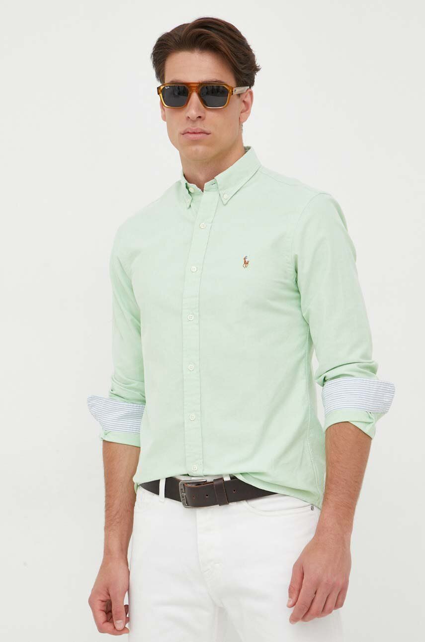 Skjorte Polo by Ralph Lauren Button-down Shirt Grøn | 710792161, 0