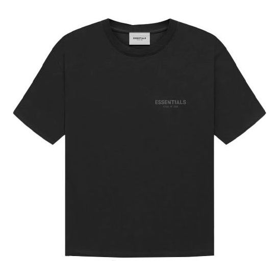 T-shirt Fear of God Essentials Short Sleeve Tee Sort | FOG-FW21-221, 0