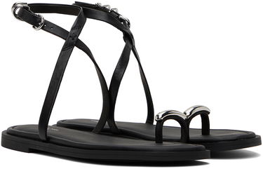 Ring rag & bone Rag & Bone Geo Ring Sandals Sort | WFF24PF038LE38, 3