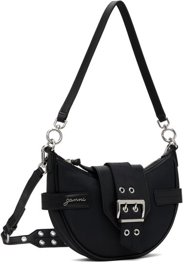 Håndtaske GANNI Bucky Bag Small Crossbody Nylon Sort | A6134-099, 2