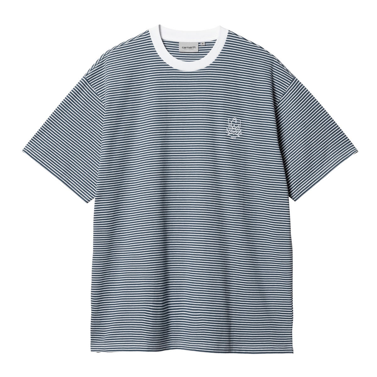 T-shirt Carhartt WIP Fairley T-Shirt Blå | I032997_23X_XX, 0