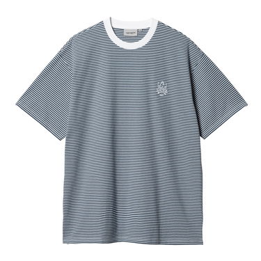T-shirt Carhartt WIP Fairley T-Shirt Blå | I032997_23X_XX, 0