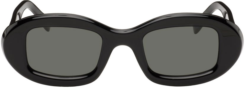 Solbriller RETROSUPERFUTURE Oval-Frame Sunglasses Sort | 9ZJ