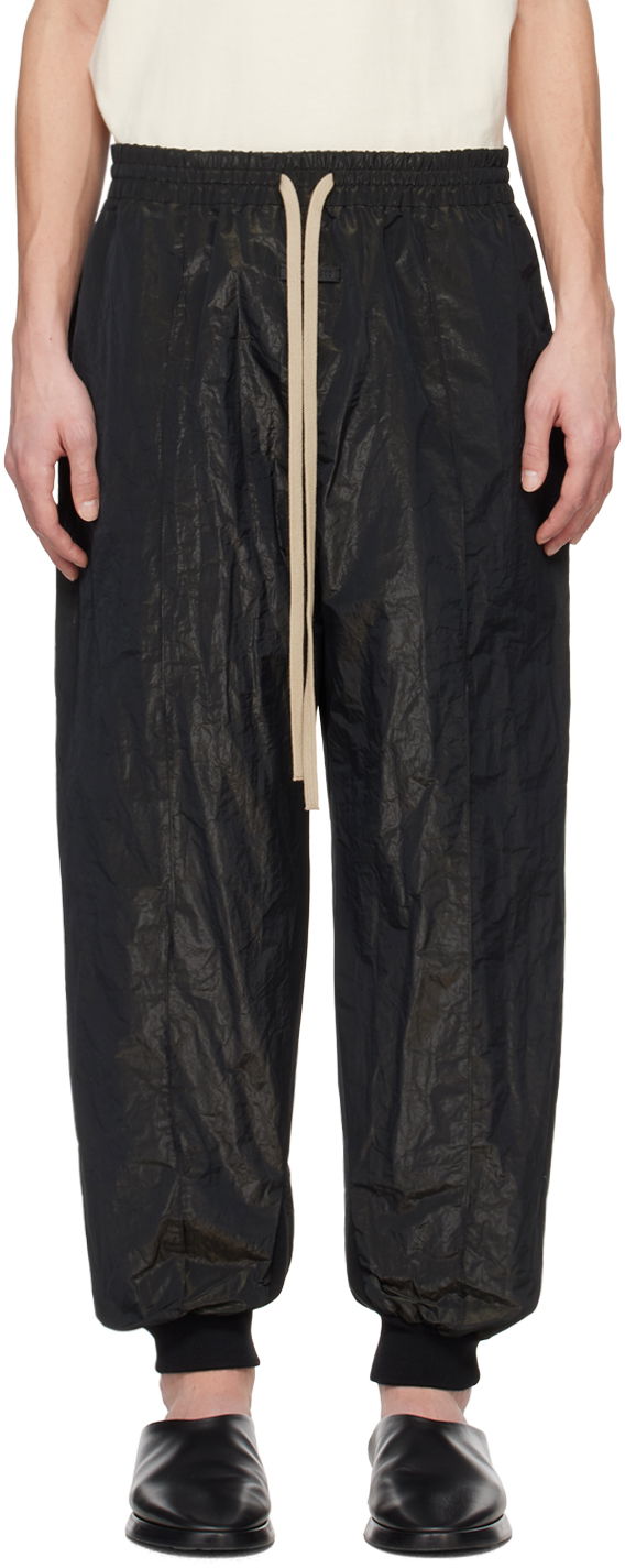 Joggingbukser Fear of God Black Pintuck Track Pants Sort | FG840-371WRP