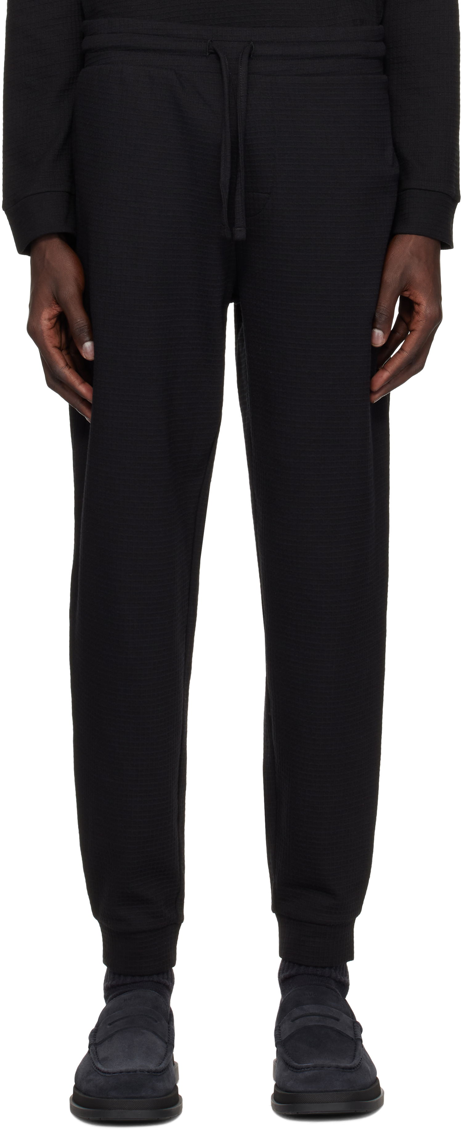 Joggingbukser BOSS Hugo Embroidered Logo Sweatpants Sort | 50532012, 0