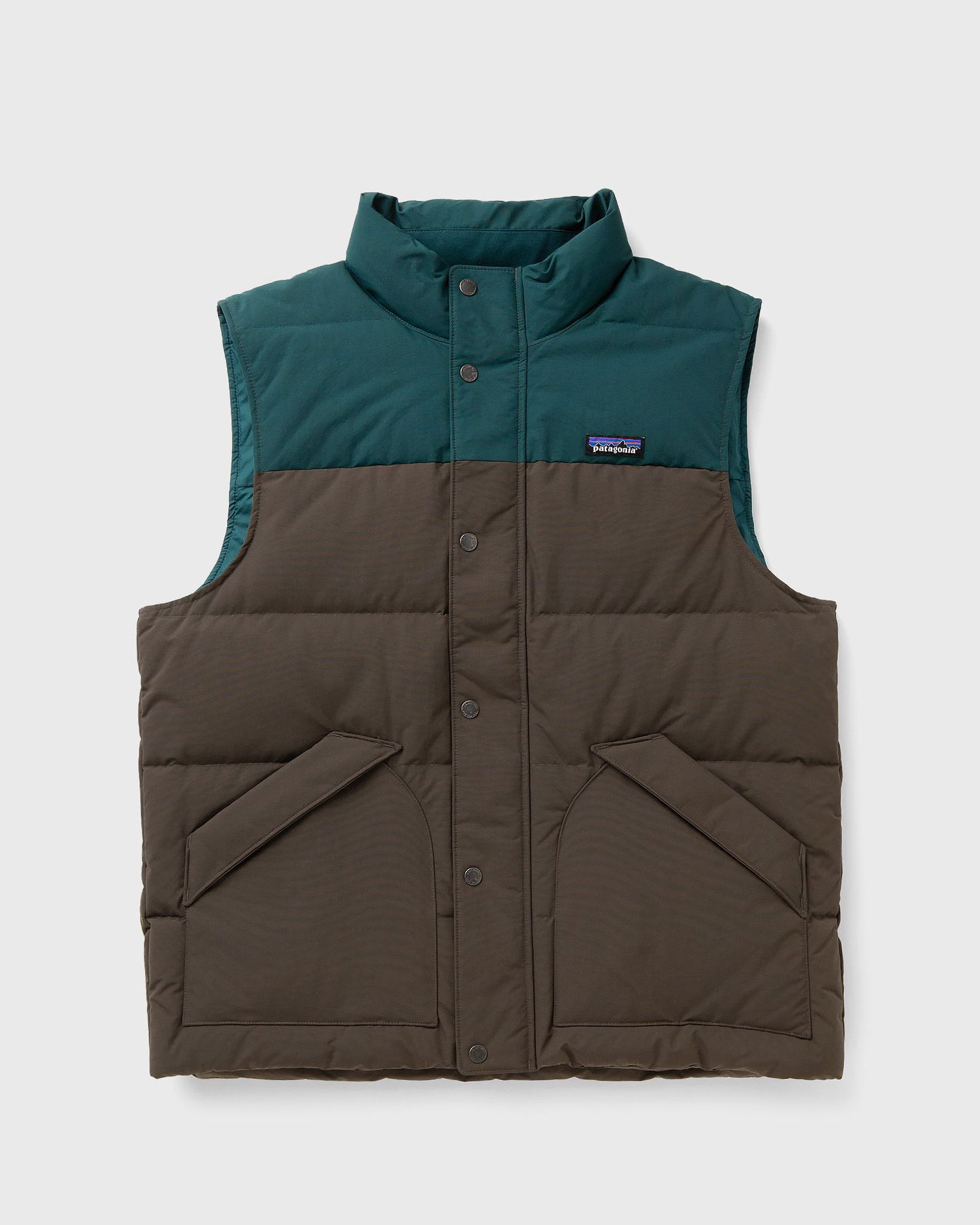 Vest Patagonia Downdrift Puffer Vest Flerfarvet | 20785-OTBR, 1