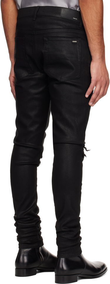 Jeans AMIRI AMIRI MX1 Waxed Denim Jeans Sort | AMDNSY1113, 2