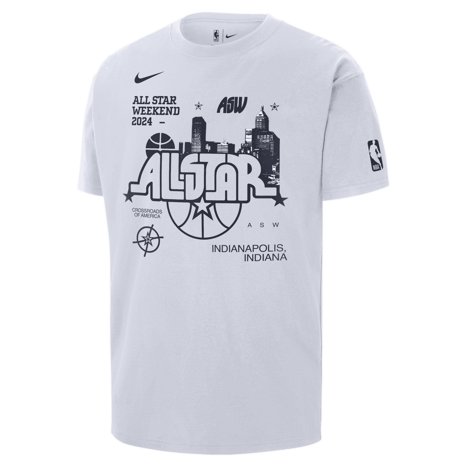 T-shirt Nike Nba M Nk Asw M90 Ss Tee N31 Nba Grå | FQ6528-100, 1