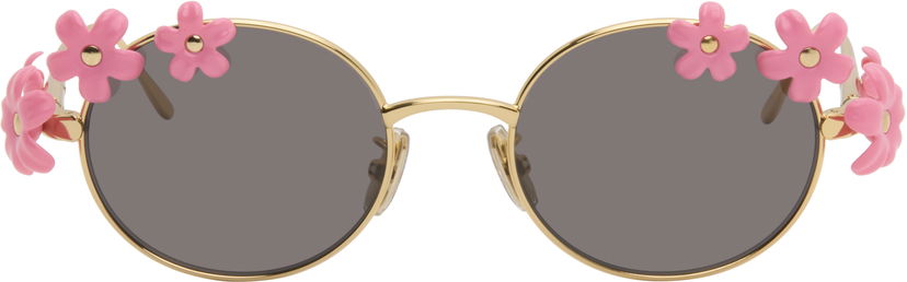 Solbriller Loewe Paula's Ibiza Daisy Field Sunglasses Lyserød | LW40173UW5130A 192337236174