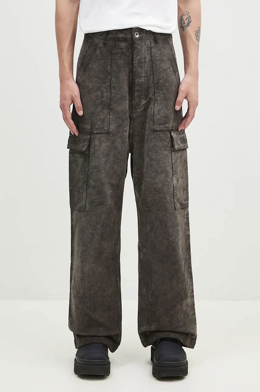 Cargo bukser Rick Owens Cargo Trousers Grå | DU02D2354.MO